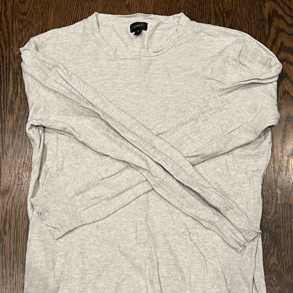 J. Crew Cotton piqué-stitch crewneck sweater Men’s Medium - Picture 4 of 8